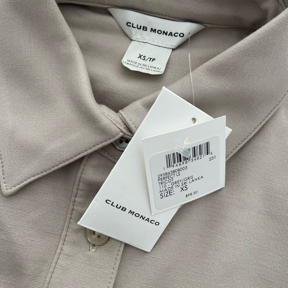 Club Monaco Perfect Slim Knit Shirt - Picture 10 of 12